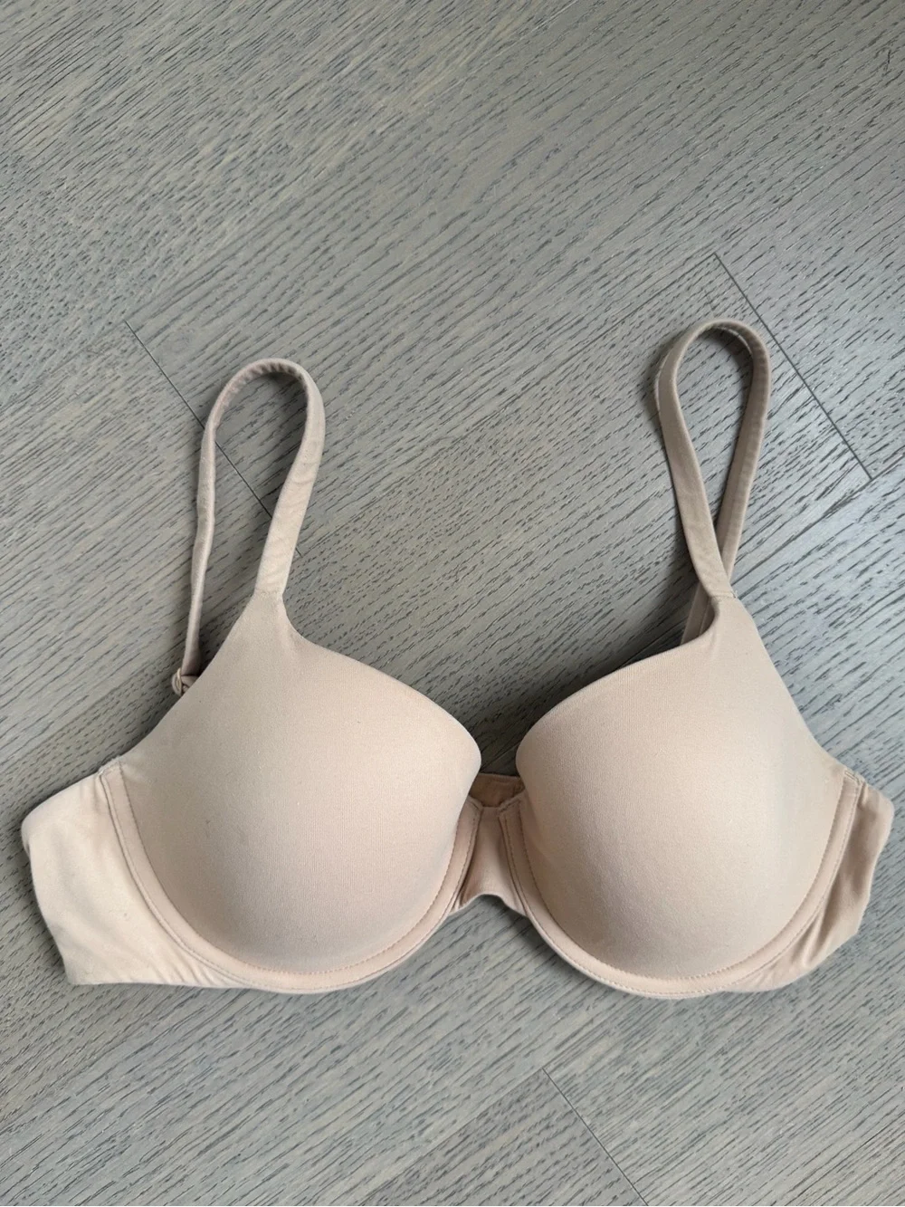 SKIMS FITS EVERYBODY T-SHIRT BRA 36-c Clay - Picture 2 of 4